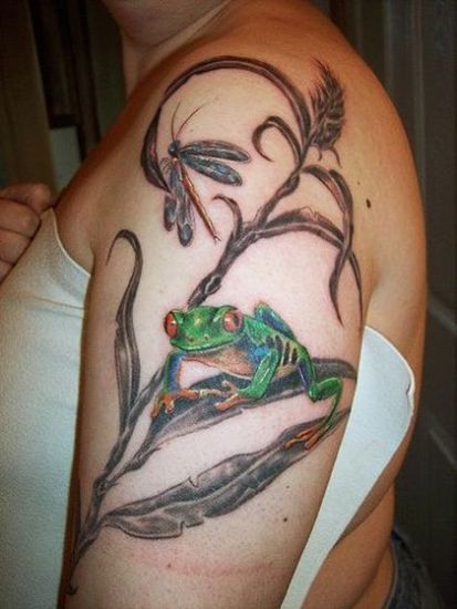 Frog Tattoo 2