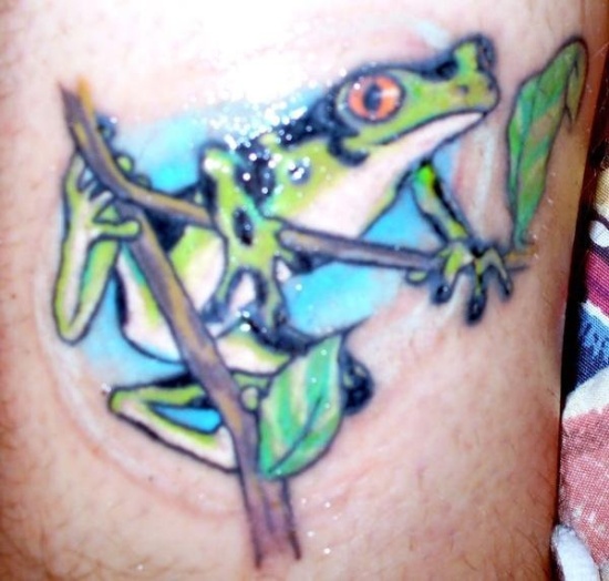 Frog Tattoo 3