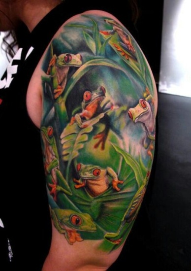 Frog Tattoo 5