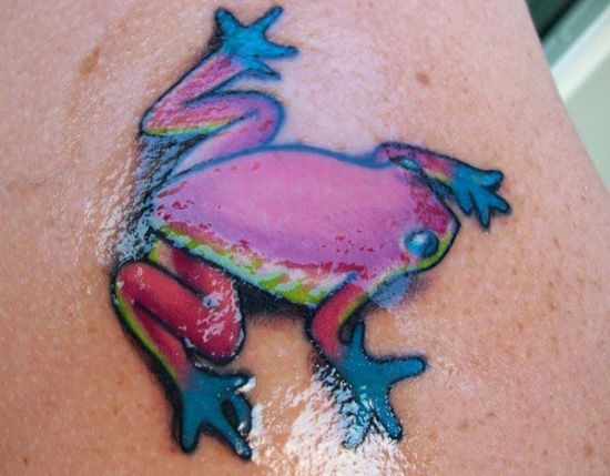 Frog Tattoo 9