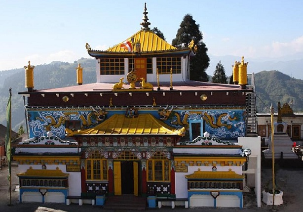 著名的古姆寺-大吉岭-旅游景点