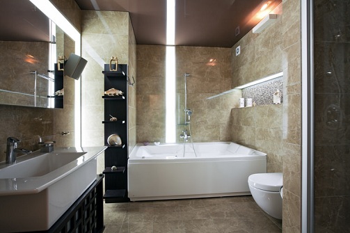常绿风格豪华浴室设计