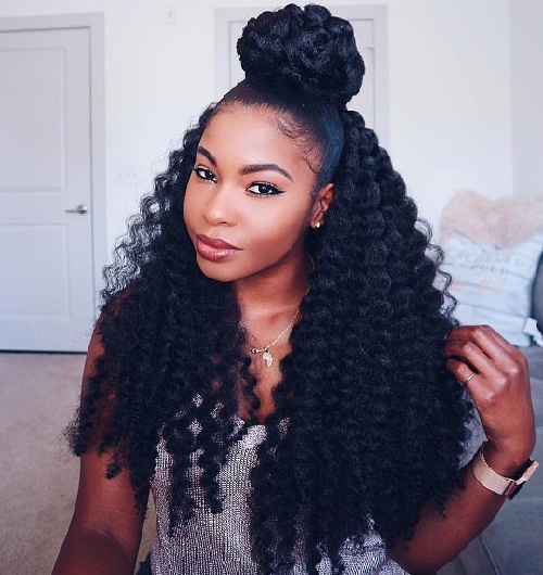 Crochet Braids with the Crown