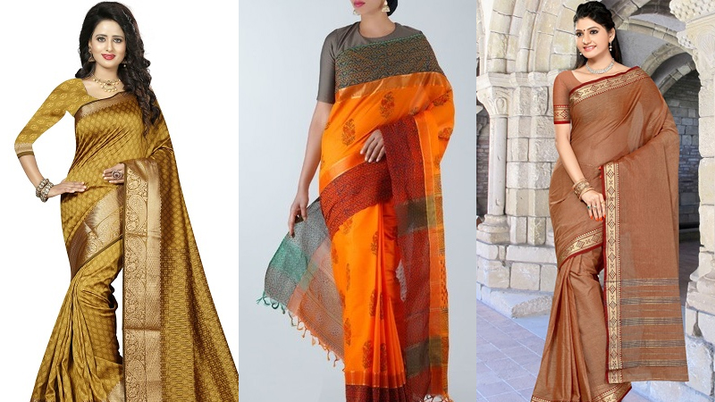 穿上这些kanchi棉纱丽来展示你的传统和风格